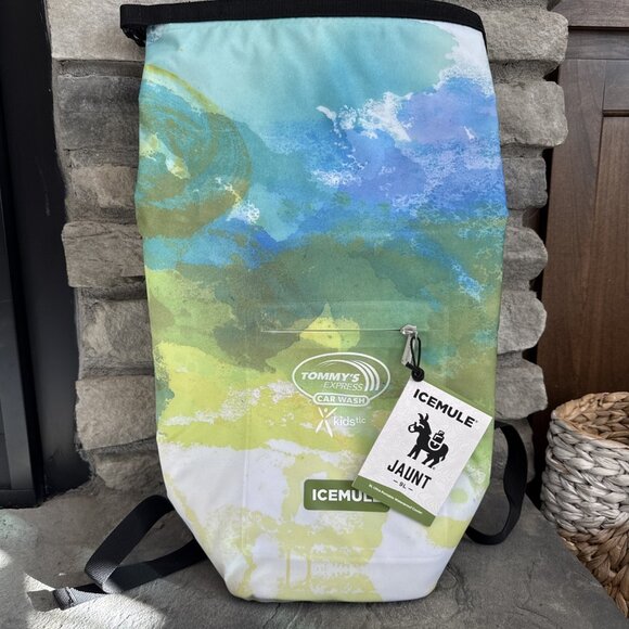New ICEMULE Jaunt 9L Backpack Cooler Waterproof 24 Hour Turquoise - Picture 1 of 9